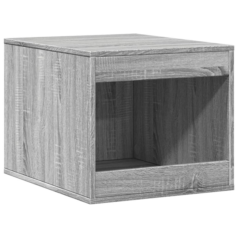 Engineered Wood Litter Box Enclosure, Grey Sonoma