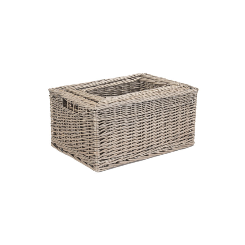 Wicker 4 Piece Storage Basket Set