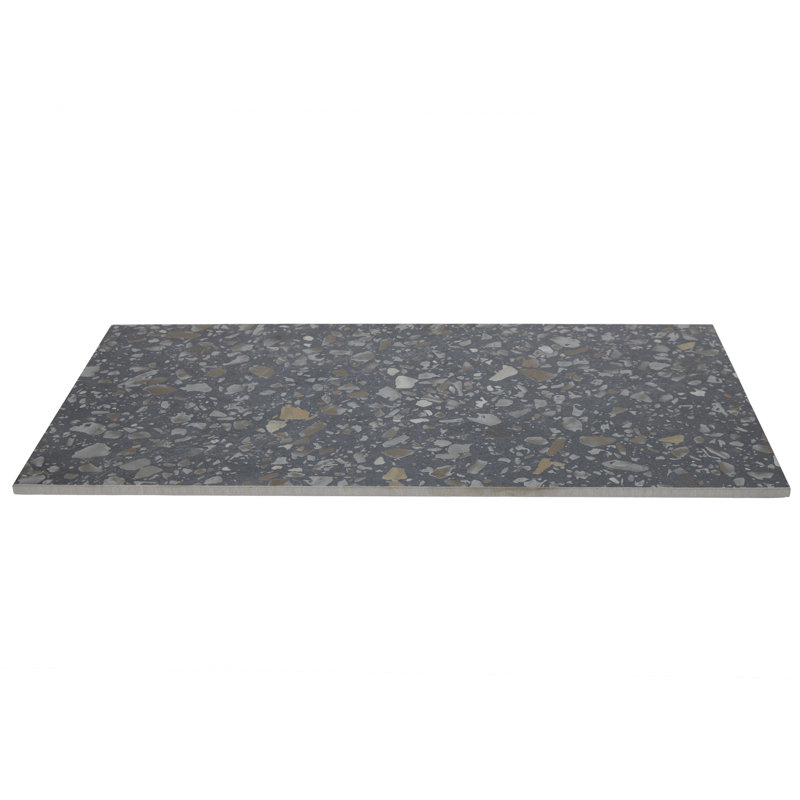 Fragment 12" x 24" Porcelain Wall & Floor Tile, Black