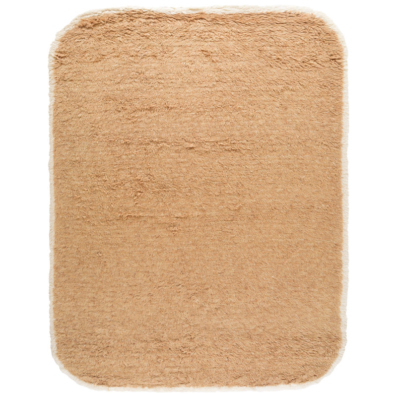Casablanca 475 Hand Woven Wool Pile Solid Color Rug, Rectangle 8' x 10'