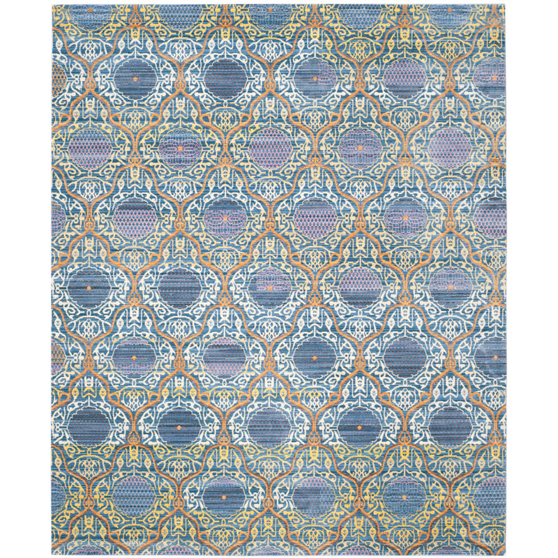 Wynter Damask Hand Woven Area Rug, Rectangle 235 x 305cm