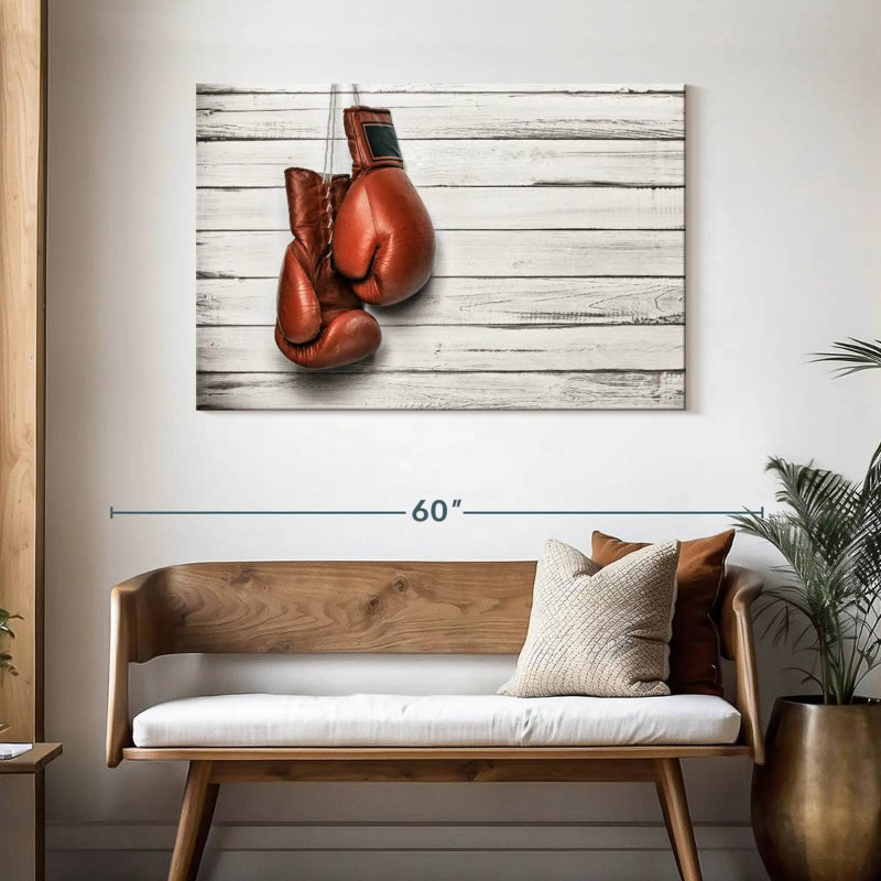 Gants de boxe Sirci rouge foncé, H 30 po x l 45 po