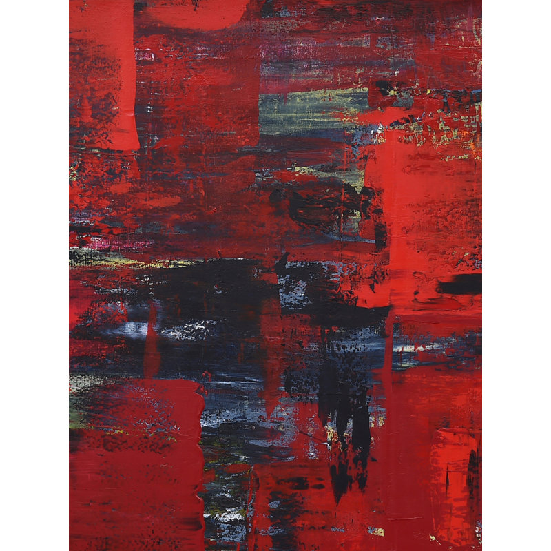 Breaking Through Print by Alice Lipping, 21.25" H x 17.25" W