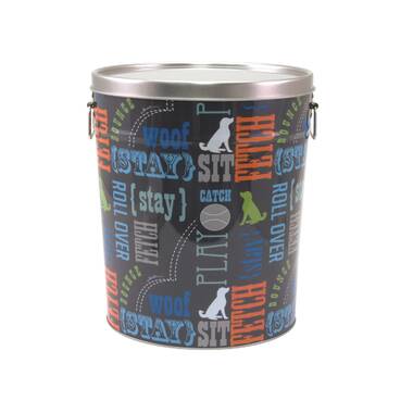 Iris USA 67 Quart Airtight Pet Food Container, Dark Gray