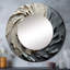 Miroir mural Seryn Gray Beige Meditation-1517206735