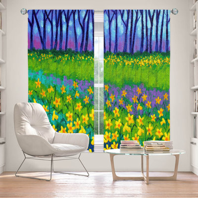 Delaughter Room Darkening Curtain Pair