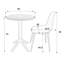 Athens 2 - Person Patio Dining Set with Round Table-1240350395