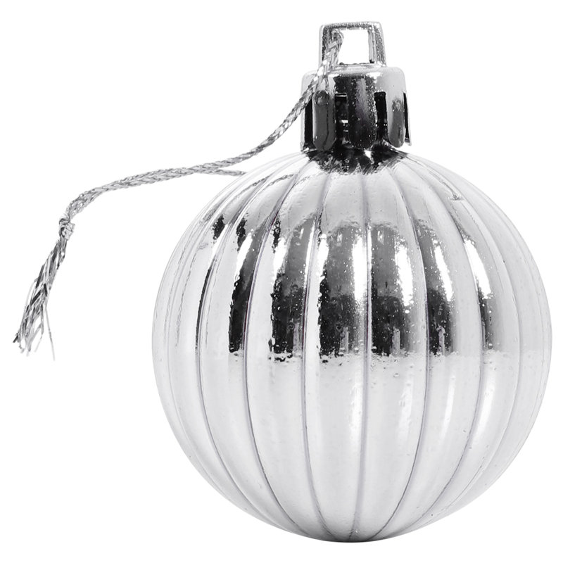 4cm Bauble, Silver