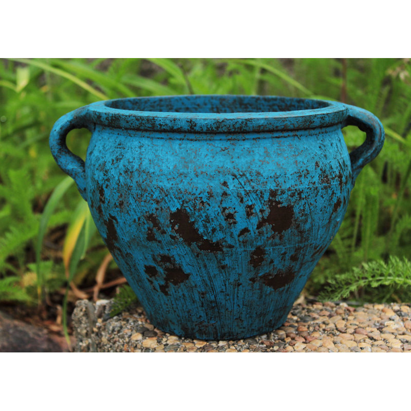 Alayziah Pot Planter, Blue