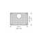 Precis 19" x 14" Sink Grid