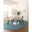 Tapis intérieur / extérieur bleu / gris Harlee-61732907