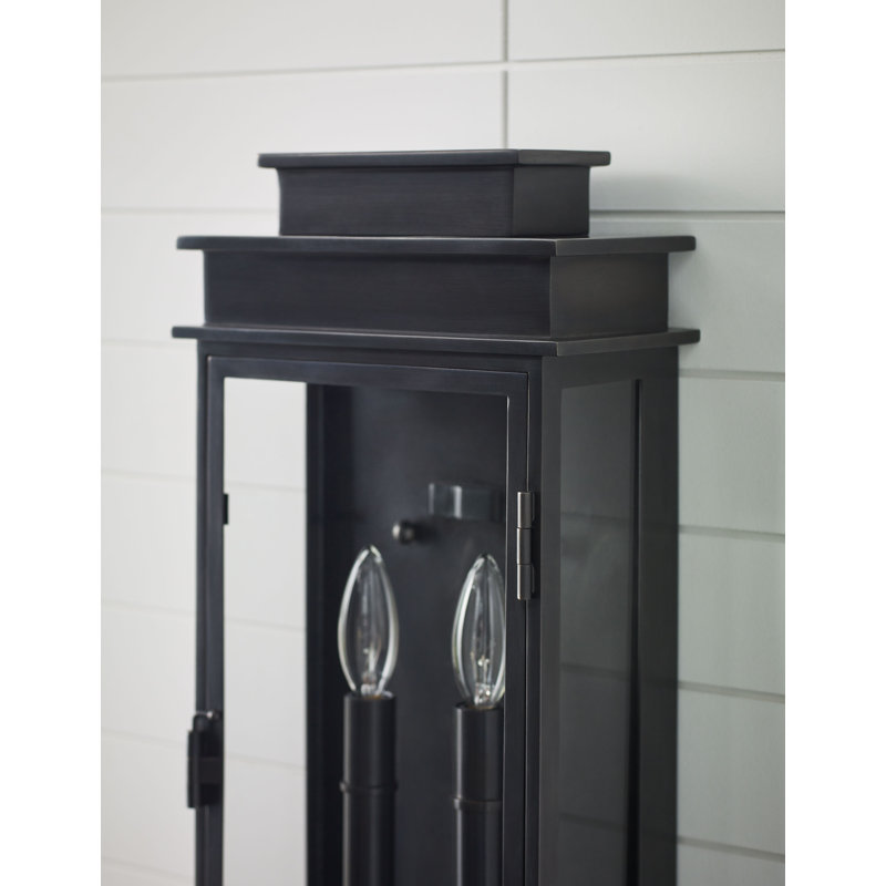Chapman & Myers Linear Lantern Tall, Bronze