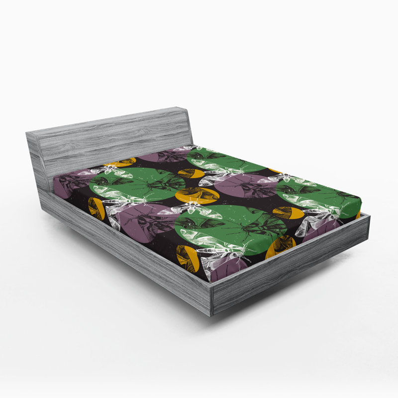 Drap-housse nature Ambesonne, Drap-housse très grand californien