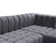 3 - Piece Velvet Sectional