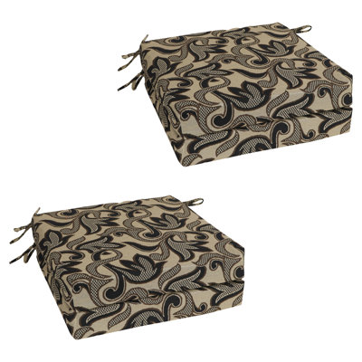 20-Inch By 19-Inch Tapestry Chair Cushions (Set Of 4)