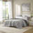 Premium Cooling Bedding Sets, Nylon Tencel Comforter, Modern Gray Look