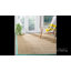 Tapis naturel / bleu sarcelle en lattes de bambou / bleu sarcelle-536388763