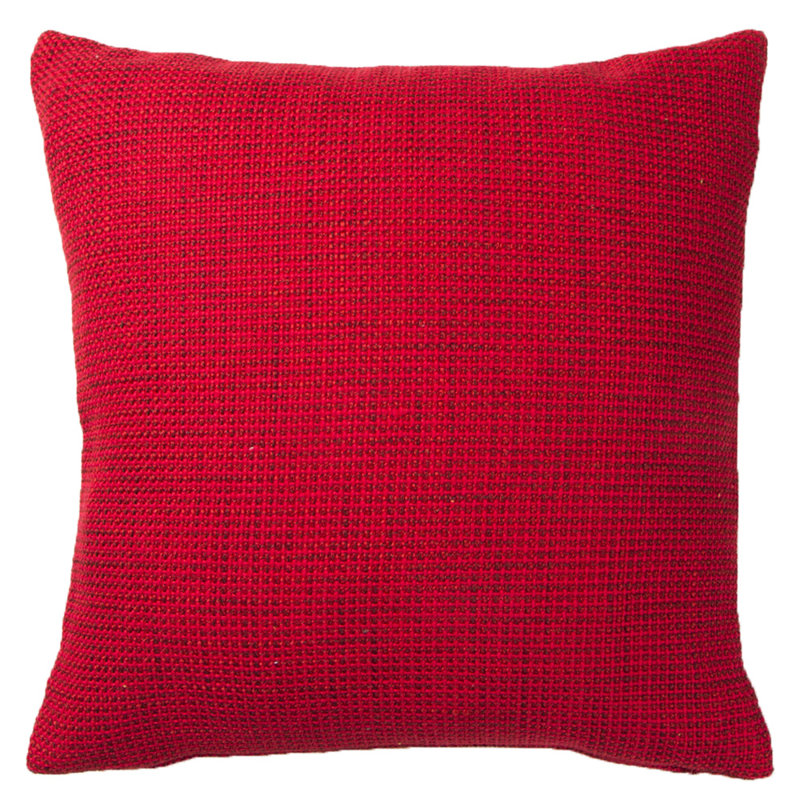Vallila Square Pillow Cover And Insert, Red