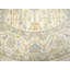 Tapis oriental rond Oushak Chobi Mute