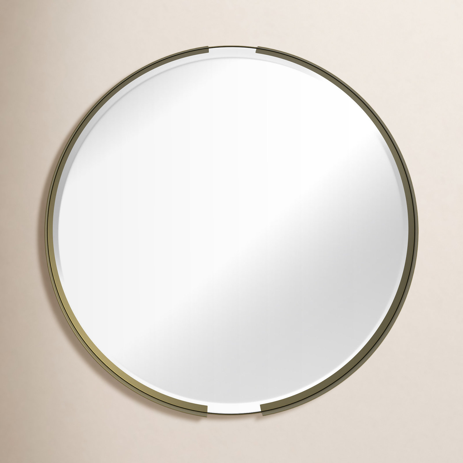 Valo 24" Accent Mirror, Gold