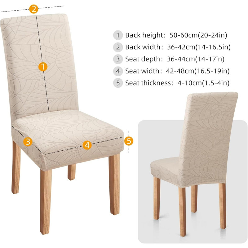 Box Cushion Dining Chair Slipcover