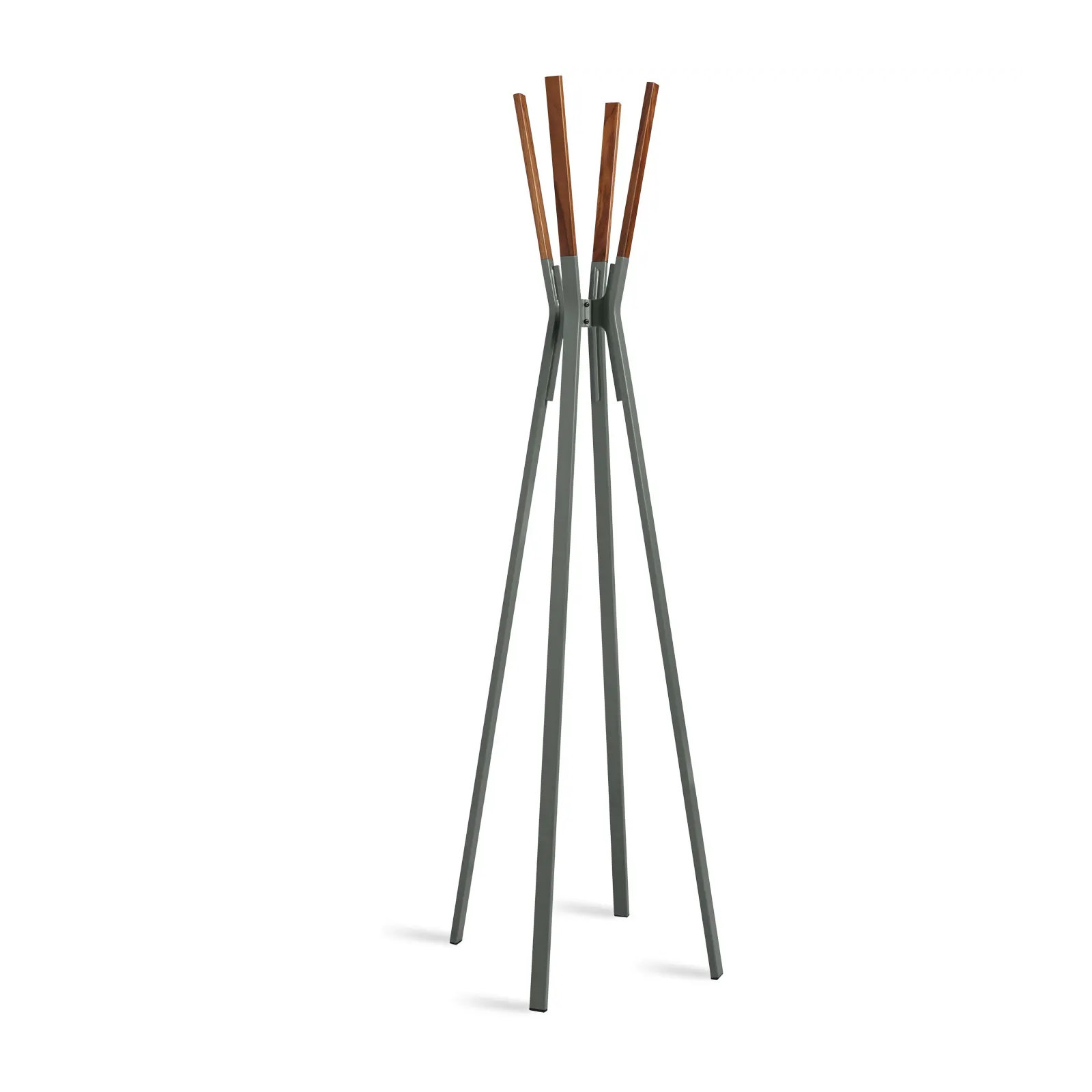 Splash Freestanding Steel Coat Rack, Slate