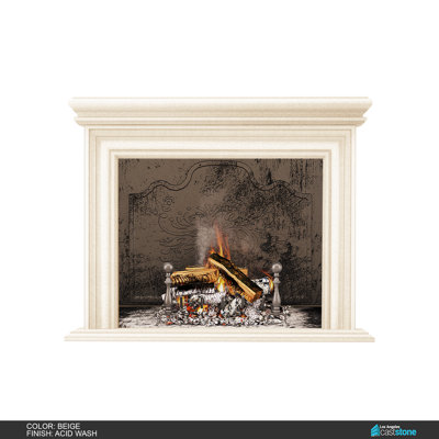 Palermo Alto Fireplace Mantel
