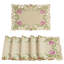 Ensemble de napperons Adda Elegant Beige