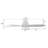  52'' DC Motor Ceiling Fan with a LED Light and Remote control-2022511958-2022511959