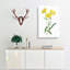 Yellow Starflowers - Wrapped Canvas Print-55300724