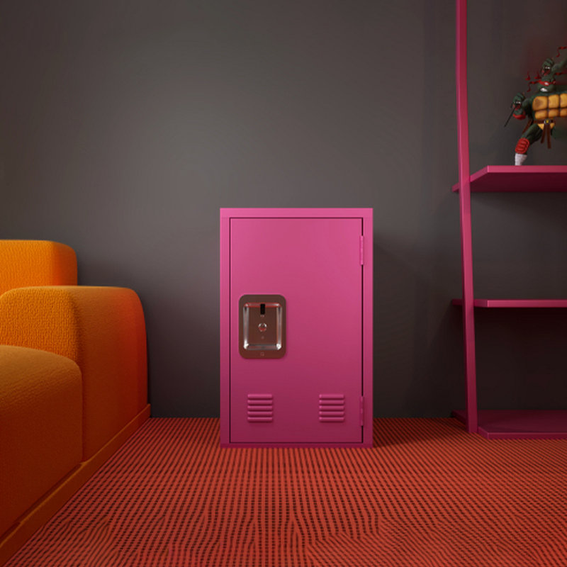 Armoire de rangement Beckinsale, Rose