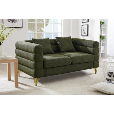 Causeuse Chesterfield 60 po