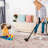 LOOM & LUXE 8X10 Area Rugs For Bedroom, Washable Rug, Low-Pile, Non-Slip, Non-Shedding, Foldable, Kid & Pet Friendly - Area Rugs For Living Room, Bedroom, Kitchen  (Beige, 8X10)