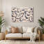 «Dogs Samoyed Beige», art mural en métal-715526332