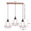 Palombo 3 - Light Rosegold Kitchen Island Pendant-227306508