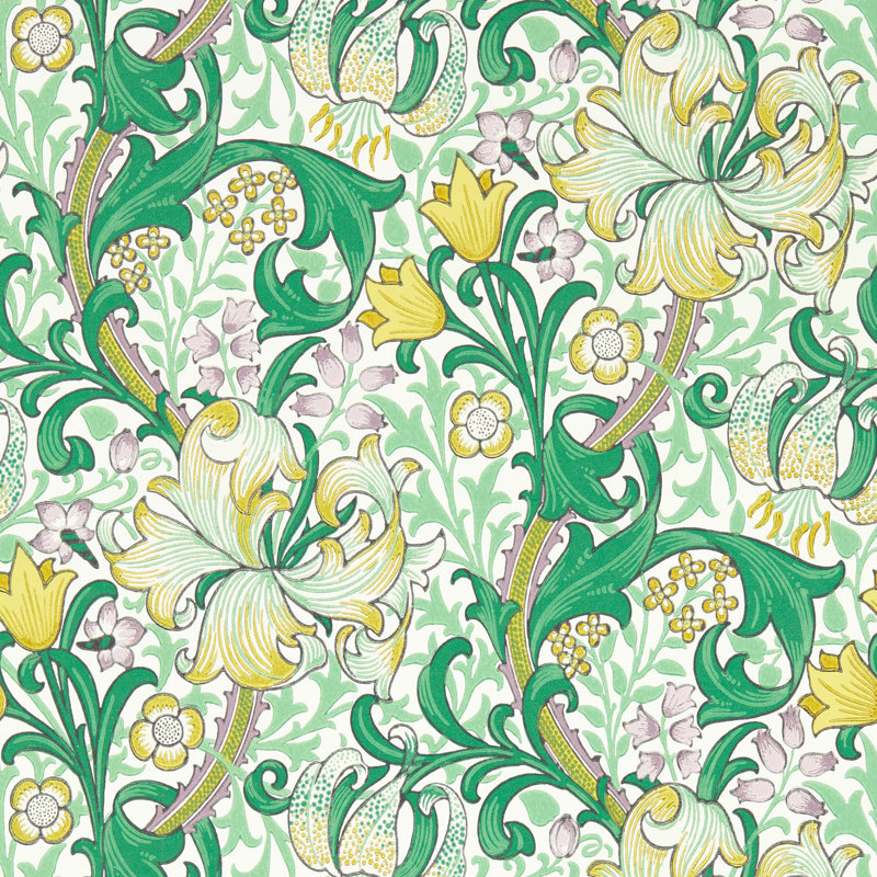 Lily 10.05m x 52cm Matte Wallpaper Roll, Secret Garden