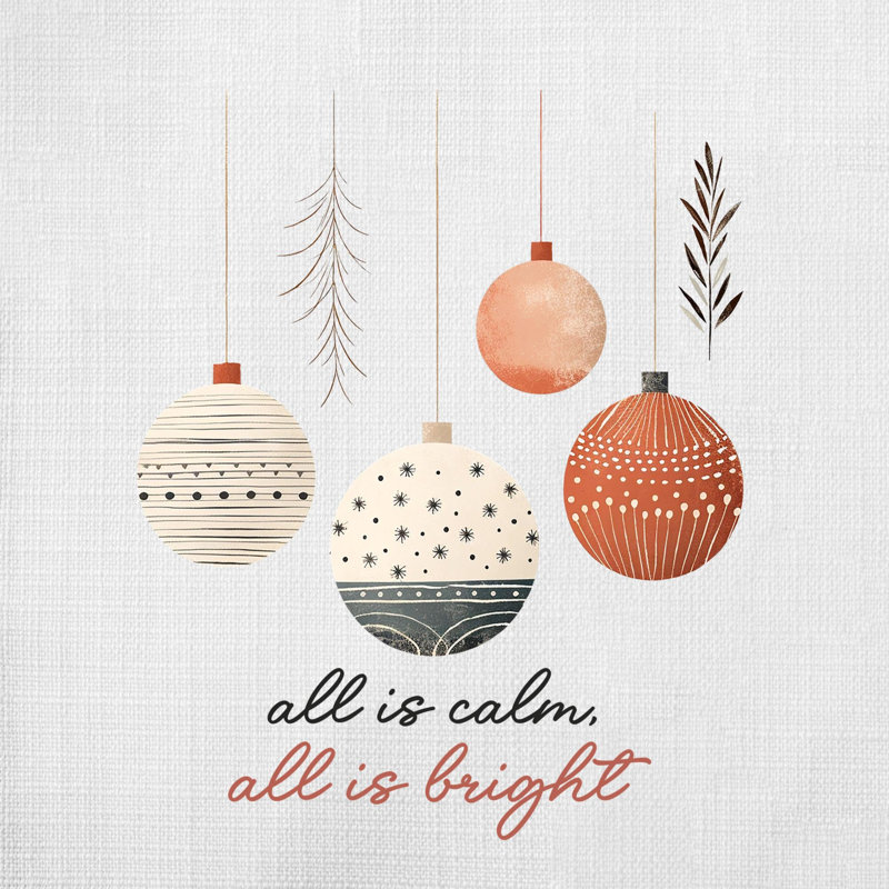Coussin décoratif 02_CozyChristmas, 20 po x 20 po
