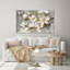 "Magnolia Simplicity Neutral Gray" par Silvia Vassileva, reproduction sur toile-581280216