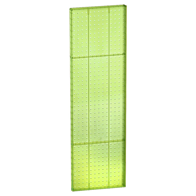 Solution de rangement pour panneau perforé, paquet de 2, H 44 po x l 13,5 po x P 0,13 po, Vert