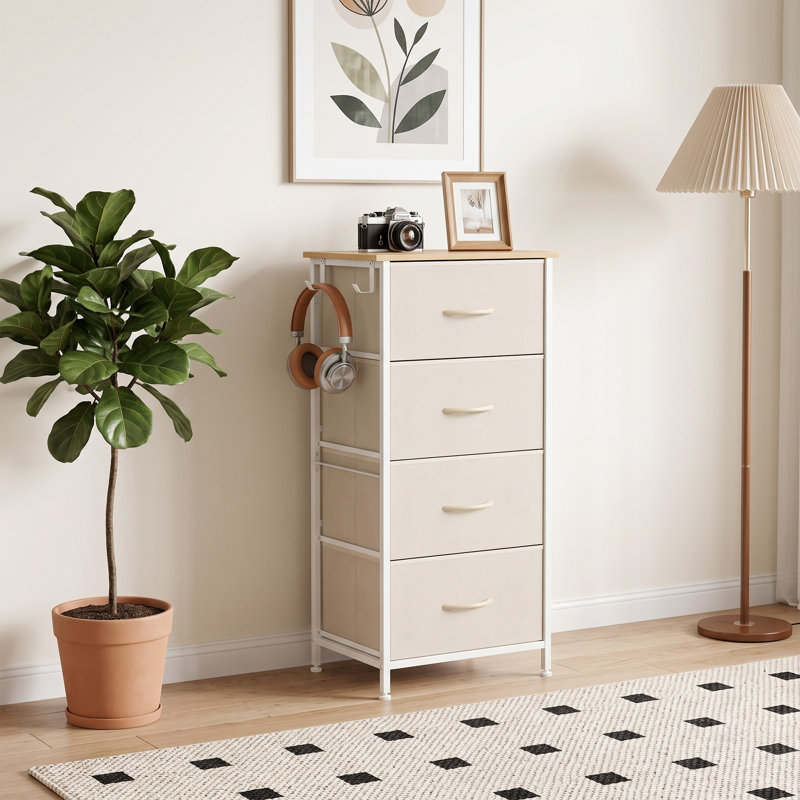 45 cm W Chest of 4 Drawers