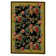 Tapis noir Baytown Garden