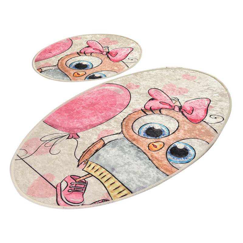 Ensemble de tapis de bain antibactérien (2 pièces), 100% polyester, 19,7 po x 23,6 po et 23,6 po x 39,4 po | Sous-tapis antidérapant, hauteur des poils: 0,4 po | Lavable à la machine, doux et durable, idéal pour la sécurité et le confort de la salle de bain