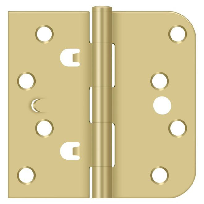 Steel Butt Bearing Hinge, Satin Brass