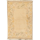Wool Floral Area Rug