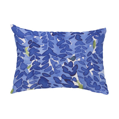 Flower Outdoor Rectangular Pillow Cover & Insert
