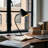 Organic Metal Desk Lamp