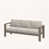 Coussin beige / structure kaki est en rupture de stock