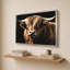 «Highland Bull» par Susan Arnot - impression sur toile-130745700-130745704