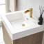 Ensemble de meuble-lavabo mural simple 24 po Vali-1737819759-1737819756