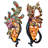 2 Piece Masquerade Mask Wall Décor Set
